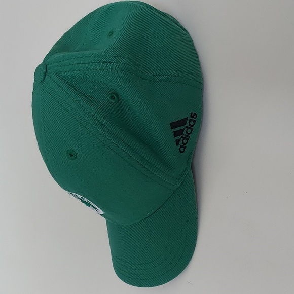 ADIDAS Boston Celtics Basketball Toddler Baseball Hat Green Shamrock Logo Adjust - Picture 2 of 12